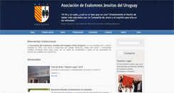 Desktop Screenshot of exalumnosjesuitas.org.uy
